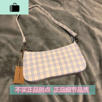 包包女法棍包红白蓝格子腋下包女单肩包手提女包NEW LAKE女士单肩包