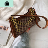 欧美ins流行包包2020新款潮韩版中古法棍包女春夏百搭单肩腋下包NEW LAKE女士单肩包