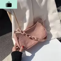 高级感包包洋气女包2020流行新款潮时尚手提包质感单肩网红腋下包NEW LAKE女士单肩包