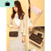 三合一链条包女包包2020新款潮网红三件套单肩腋下格子斜挎信封包NEW LAKE女士单肩包