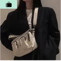 包包女包新款2020高级感机车包韩版腋下包时尚百搭ins单肩斜挎包NEW LAKE女士单肩包