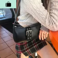 设计感个性复古法棍包腋下包女2020夏新款小众简约单肩包NEW LAKE女士单肩包