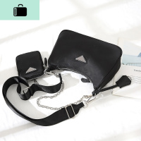 ins超火 三合一包2020新款百搭小众腋下包包女链条单肩斜挎包帆布NEW LAKE女士单肩包