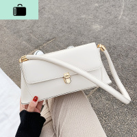 洋气小包包女2020流行新款潮韩版百搭单肩包腋下包简约时尚法棍包NEW LAKE女士单肩包