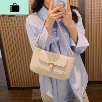 绿色女包复古小众法式腋肩包包女2020新款潮法棍百搭小手提包NEW LAKE女士单肩包