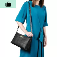 皮女包2020新款夏季时尚妈妈包斜挎包女百搭牛皮女士包包腋下包NEW LAKE女士单肩包