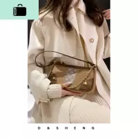 东胜皮法棍包包女包2020新款时尚百搭斜挎单肩手提腋下链条小包NEW LAKE女士单肩包