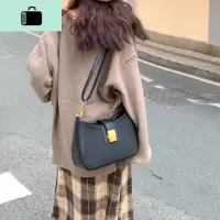 小众中古包女包新款2020时尚单肩腋下包斜挎包百搭ins韩风复古包NEW LAKE女士单肩包