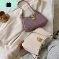 春夏包包2020新款腋下包石头纹单肩斜挎包女包气质小包包女休闲包NEW LAKE女士单肩包