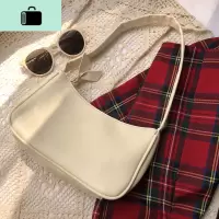 同款腋下包 百搭简约气质肯豆单肩手提法棍包 小众中古女包NEW LAKE女士单肩包