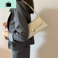 韩版单肩高级感腋下包女2020新款复古法棍中古风单肩包包时尚百搭NEW LAKE女士单肩包