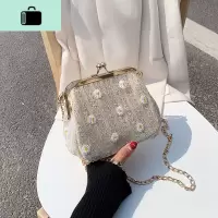 今年流行的小包包女2020新款潮韩版百搭斜挎包时尚编夹口贝壳包NEW LAKE女士单肩包