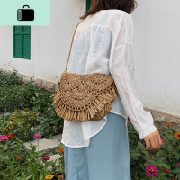 夏季编小包包女包新款2020时尚马鞍包抖音超火流行的斜挎包百搭NEW LAKE女士单肩包