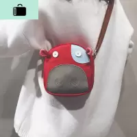 上新网红小牛帆布包女可爱单肩森系小包包女2020新款潮韩版斜挎包NEW LAKE女士单肩包