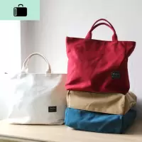 女士手提包 帆布包文艺小清新韩国公文件手提袋 学生休闲红色包包NEW LAKE女士单肩包