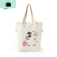 2020春夏简约大容量帆布包女单肩文艺小清新学生手提购物袋NEW LAKE女手包