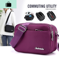 简约经典运动休闲帆布包包新款女斜挎包牛津布小包尼龙单肩包上班NEW LAKE女士单肩包