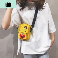 帆布小包包女包新款2020卡通单肩斜挎包可爱少女百搭小方包NEW LAKE女斜挎包