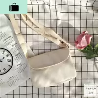 2019新款日系ulzzang文艺帆布斜挎包女原宿学生百搭小包包NEW LAKE女斜挎包