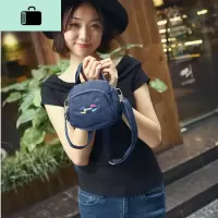 中老年人斜挎包女小包轻便迷你帆布老人妈妈买菜零钱包手提小拎包NEW LAKE女手包