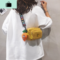 小包包女2020流行新款潮斜挎包女韩版洋气百搭ins流行单肩帆布包NEW LAKE女斜挎包