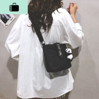 帆布小包包女2020新款韩版ulzzang日系原宿ins百搭可爱学生斜挎包NEW LAKE女斜挎包