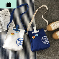 韩国ins斜挎包女简约百搭帆布包学院风港风原宿ulzzang学生小包包NEW LAKE女斜挎包