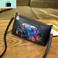 妈妈包包女2020新款手拿包中老年人软皮包老人包奶奶单肩斜挎小包NEW LAKE女手包