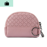 2019新款女士小包包零钱位编织包硬币包拉链钥匙包编制女式手拿包NEW LAKE女手包