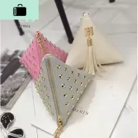 2015秋冬新款韩版三角包手拿包粽子包迷你包零钱包手机包小包女包NEW LAKE女手包