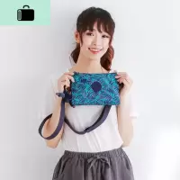 手拿包女小包手抓包潮斜挎帆布休闲款简约零钱包2019新款潮时尚NEW LAKE女手包