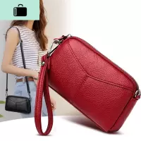 皮斜挎小方包2020新款百搭软皮女包休闲单肩斜挎包手拿包小NEW LAKE女斜挎包