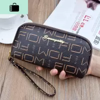 女士手拿包女长款妈妈时尚气质拉链新款手包手机零钱包手拎包NEW LAKE女手包
