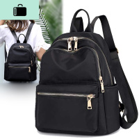 双肩包女2020新款韩版牛津布小背包女士百搭时尚大容量帆布书包包NEW LAKE