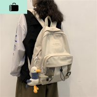 ins风书包女韩版高中原宿ulzzang潮牌背包大学生百搭高初中双肩包NEW LAKE