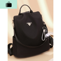 2020新款防盗牛津布双肩包女士韩版潮百搭单肩背包帆布旅行包书包NEW LAKE