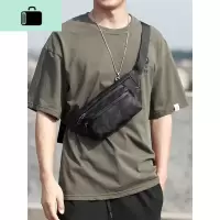 男士腰包休闲胸包多功能潮牌单肩包运动挎包小型背包斜挎包男包包NEW LAKE腰包男