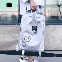 2020新款韩版原宿背包男女休闲简约双肩包潮流个生书包旅行包NEW LAKE