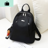 牛津布双肩包女2020新款韩版时尚百搭书包休闲旅行包包帆布小背包NEW LAKE