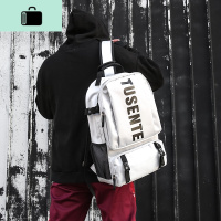 书包男士女大学生背包潮牌时尚超大容量潮流韩版高中超火的双肩包NEW LAKE