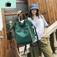 韩版潮酷高中双肩包女ins风大容量休闲旅行包背包大学生书包校园NEW LAKE