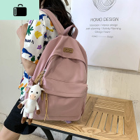 2020年新款女书包日系bf风古着感背包潮森系韩版高中大学生双肩包NEW LAKE