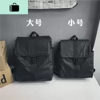双肩包男韩版百搭潮牌时尚潮流ins背包女大容量旅行包学生书包NEW LAKE
