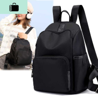 牛津布双肩包女2020新款潮韩版书包百搭时尚帆布女包包防水小背包NEW LAKE