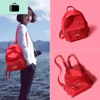 牛津布2020新款双肩包女大学生书包韩版百搭简约迷你旅行小背包潮NEW LAKE