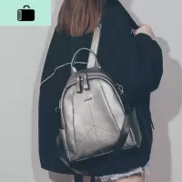 双肩包女2020年新款时尚韩版百搭ins超火女士软皮小书包旅行背包NEW LAKE