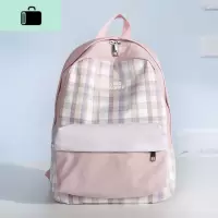 日系少女心lolita格子背包JK制服包双肩包森系小清新可爱学生书包NEW LAKE