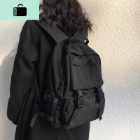 书包女韩版高中原宿ulzzang大学生双肩包男ins百搭大容量工装背包NEW LAKE