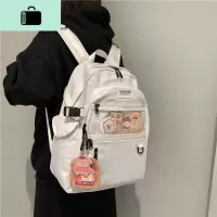 书包女韩版高中原宿ulzzang大学生校园百搭ins双肩包大容量背包男NEW LAKE