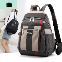 双肩包女2020新款韩版时尚帆布百搭尼龙牛津布书包双肩背包大容量NEW LAKE